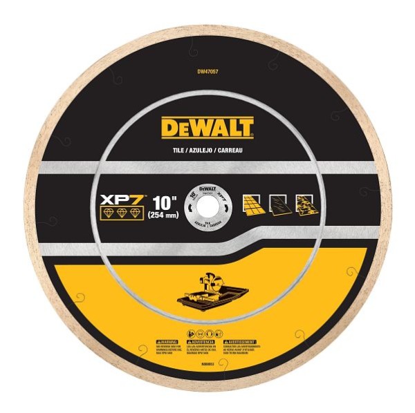 DeWalt 10" Continuous XP 7 Tile, DW47057