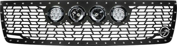 Vision-X Light Cannon Cg2 Grille, 2011-2014 Chevrolet Silverado 2500/3500 without Lights, XIL-OEGC11CHD