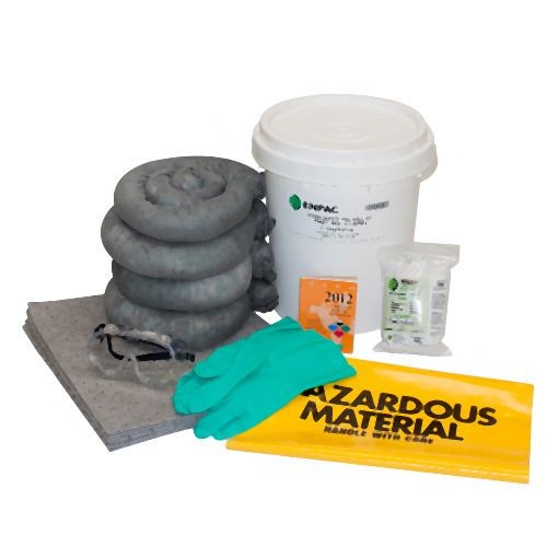 ENPAC 5 Gallon Safety Pail Spill Kit Universal, White, 13-5PKU