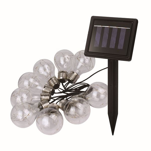 Nature Power Solar Powered 64 in LED String Lights, 22044