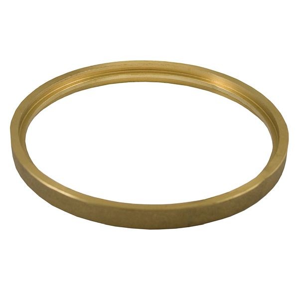 Jones Stephens 6" Polished Brass Ring for 6-1/8" Diameter Spuds, C60820