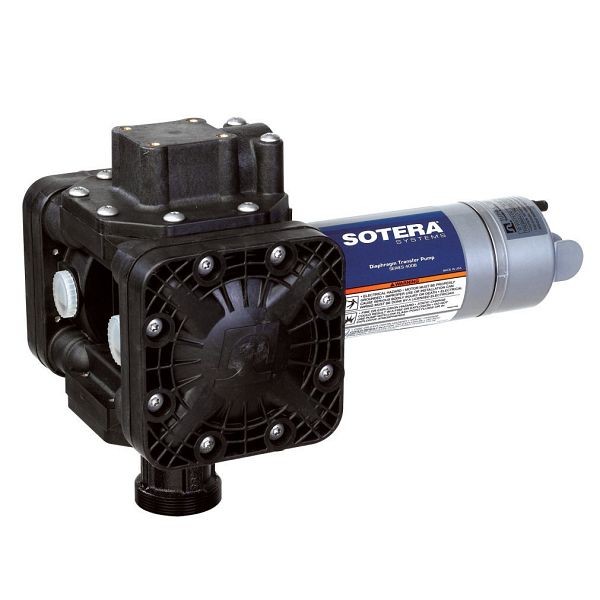 Sotera 12V DC 13GPM Heavy-Duty Chemical Transfer Pump-n-Go, 90° Inlet, Pump only, SS415BX670