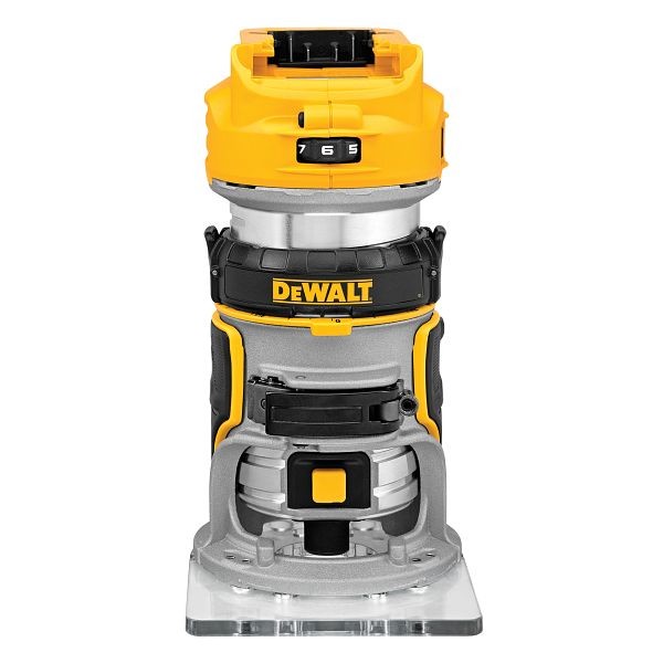 DeWalt 1/4" Variable Speed Brushless Fixed Cordless Router (Bare Tool), DCW600B