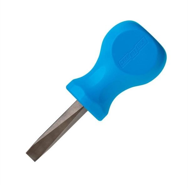 Channellock Slotted 1/4" x 1.5" Stubby Screwdriver, Magnetic Tip, S141H