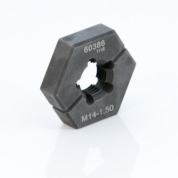 STEELMAN M14-1.50 Metric Split Die Thread Chaser, 60386