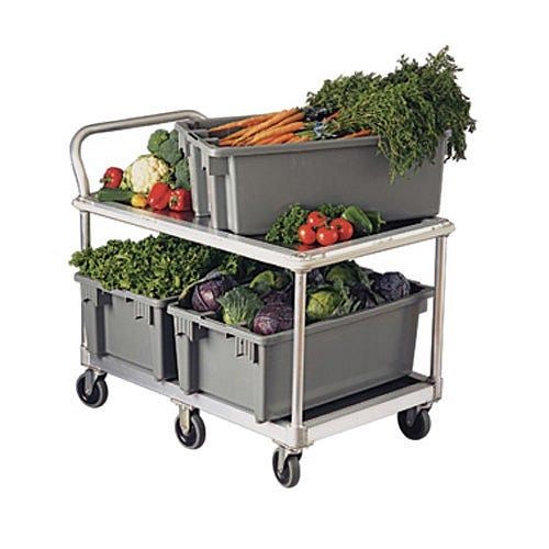 New Age Industrial Wet Produce Cart, Mobile, 21" x 48.5", 1408