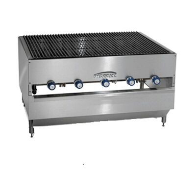 Imperial Chicken Charbroiler, gas, countertop, 48"W x 27"D, (5) burners, ICB-4827