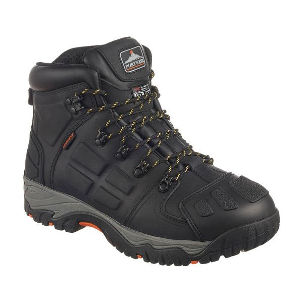 Portwest Steelite Monsal Hiker Boot S3 WP CI HRO SRC, Black, 39, FT05BKR39