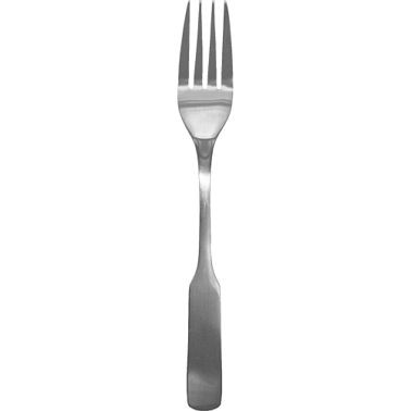 International Tableware Manchester 18/0 SS Satin Finish Dinner Fork 7-1/2", Silver, Quantity: 12 pieces, MN-221