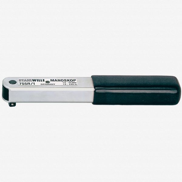 Stahlwille 755R/1 Series MANOSKOP Torque Wrench With Ratchet, 1.5-12.5 Nm Torque range, ST50100001