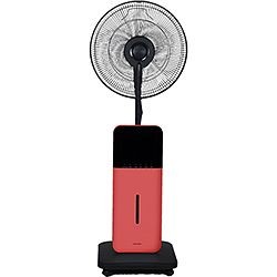 CoolZone CZ500 Ultrasonic Dry Misting Fan with Bluetooth Technology, Red, 510900000