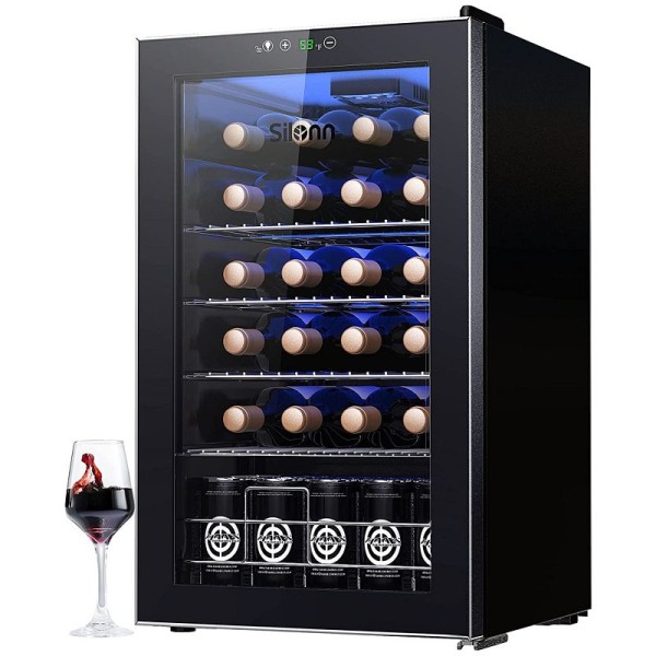 Silonn Wine Cooler, 24 Bottles, SLRC03S1