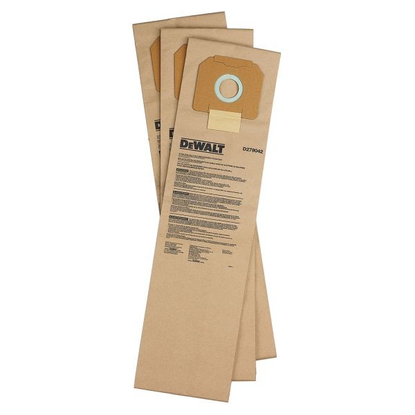 DeWalt Paper Filter Bag for D27904, D279042