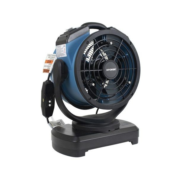 XPOWER Misting Fan, Multipurpose, Oscillating, Portable, 3 Speed, with Built-In Water Pump and Hose, 1000 CFM, FM-68W