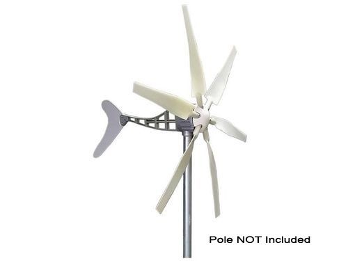 Tycon Systems BreezePro® 400W 12/24V AutoSelect HAWT Wind Turbine with integrated battery charge controller and dump load, TPW-400DT-12/24