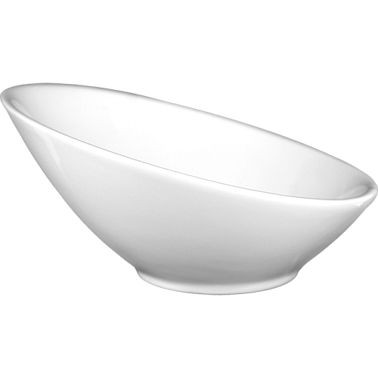 International Tableware Pacific Porcelain Slanted Side Bowl (2oz), Bright White, Quantity: 36 pieces, FA-44