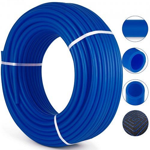 VEVOR 3/4" x 300ft PEX Tubing Coil Pipe for Htg/Plbg/Potable Blue, PEXG300FT3-4DCLS1V0