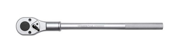 GEDORE red Reversible ratchet, for 3/4", 20 mm drive, Long, 15° reverse angle, 503 mm length, R70000003, 3300514