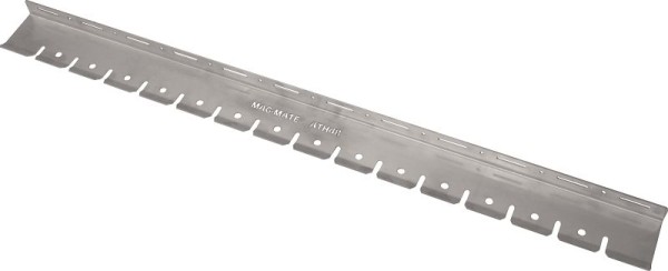 Mag-Mate Air Tool Holder Rack for 1/4" Nipples, 48" wide x 4" deep x 1.5" high, ATH48-025