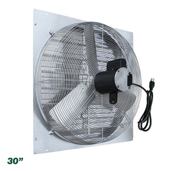 J&D Manufacturing Shutter Fan, 30" 115V 1/2 HP, VES30C