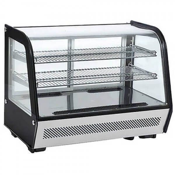 Black Diamond Refrigerated Countertop Display Case 35 Inches Width, BDRCTD-160