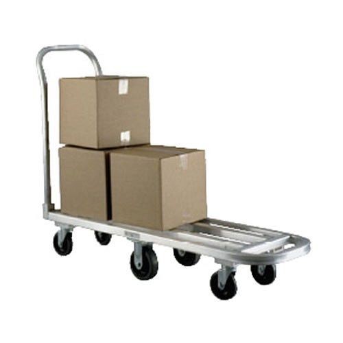 New Age Industrial Low Boy Stock Platform Truck, 39"W x 14"D x 7-3/4"H, (40"H With Handle), 1184