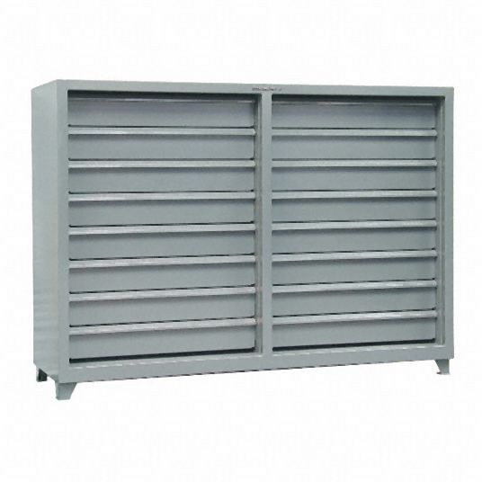 Strong Hold Heavy Duty Storage Cabinet, Gray, 59 in H X 82 in W X 26 in D, Assembled, 6.55-DS-CSU-260-16DB