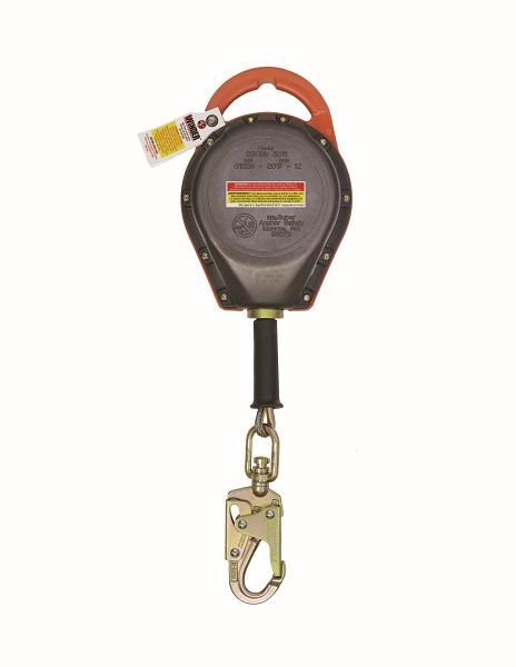 Super Anchor Safety SideWinder 50ft Self Retracting Lifeline, 2901-K