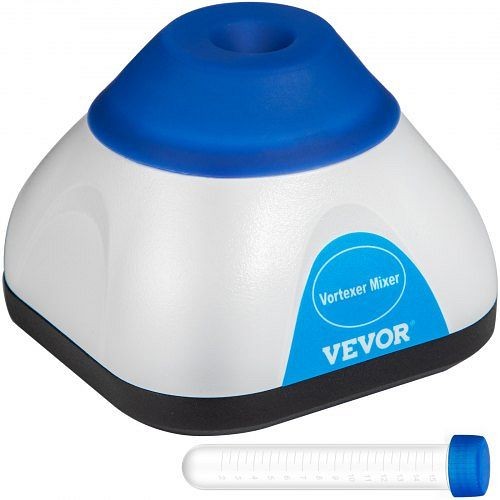 VEVOR Mini Vortex Mixer Lab Vortex Mixer Shaker 6000RPM 50ML for Lab Paint Ink, Blue, XWYLSYZZHSMC525BFV1