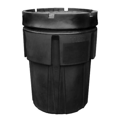 ENPAC 95 Gallon Poly-SpillPack, Black, Slip-Top Lid, 1195-BD, 1195-BD