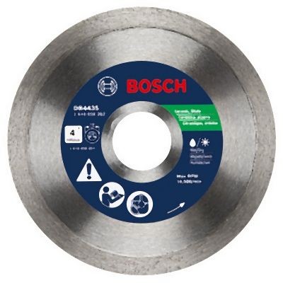 Bosch 4 Inches Standard Continuous Rim Diamond Blade for Clean Cuts, 2610056362