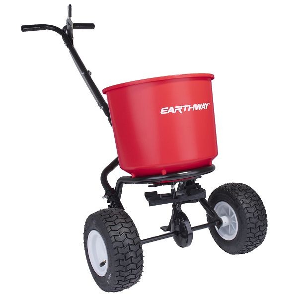 Earthway 40lb Unassembled Spreader with 9" Pneumatic Wheels, 2600A-Plus