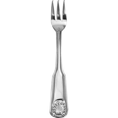 International Tableware Nautilus 18/0 Stainless Oyster/Cocktail Fork 5-5/8", Silver, Quantity: 12 pieces, NA-223