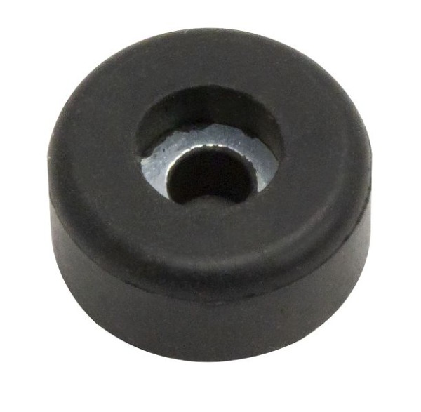 Mag-Mate Magnetic Rubber Bumper 5/8" Dia. 9/32" thick, B727W5006