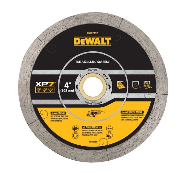 DeWalt 4" Continuous XP7 Tile, DW47457