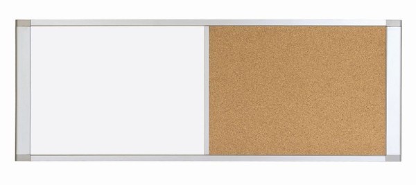 MasterVision Magnetic Steel Dry-Erase and Cork Combo Cubicle Board, XA10003700