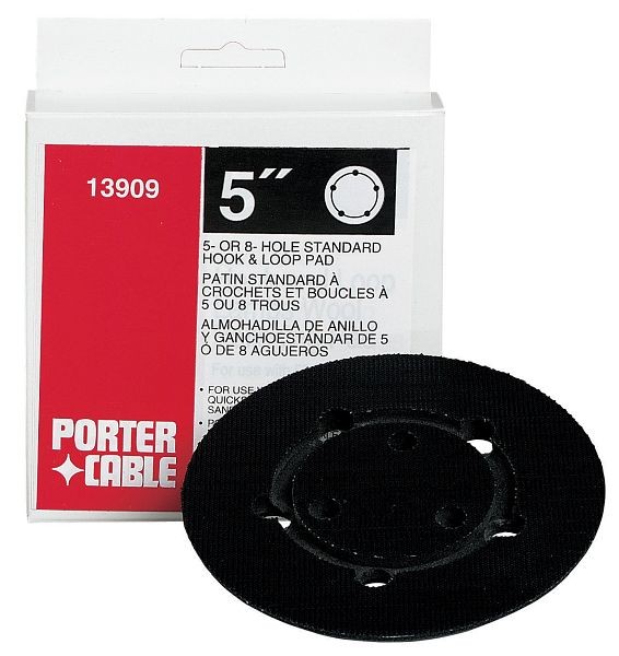 PORTER CABLE 5" Sanding Pad, 13909