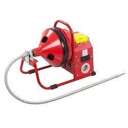 Gorlitz "Little Rooter" Sink Cleaning Machine, 1/4" X 50' Cable, GO 15 A