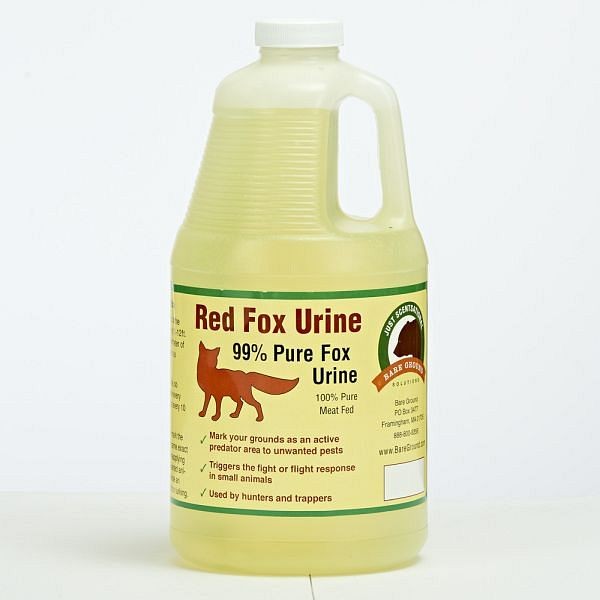 Bare Ground Just Scentsational Fox Urine Predator Scent, Quantity: Half Gallon, FU-64
