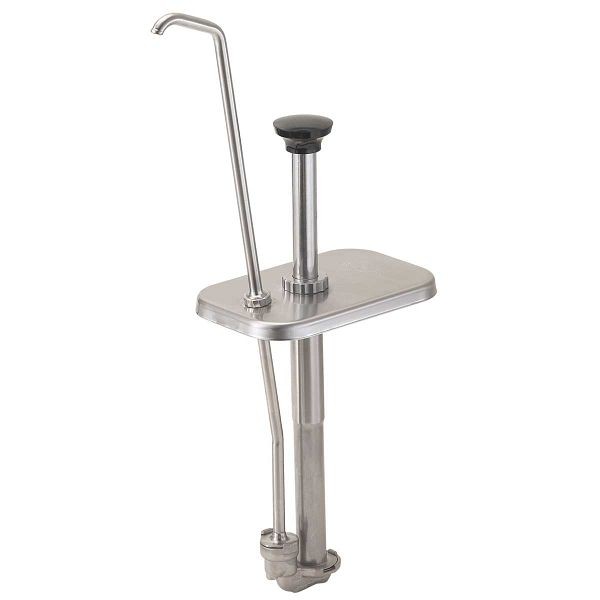 Server 3 1/2 Qt Fountainette Pump, Tall Spout, Stainless Steel, Height Above Container 9 5/16" / 23.7 cm, 82990
