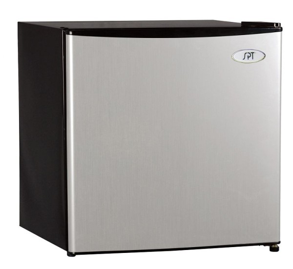 Sunpentown 1.72 cu.ft. Compact Refrigerator, Stainless Steel/Black, RF-172SS