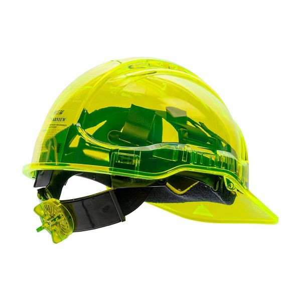 Portwest Peak View Ratchet Hard Hat Vented, Yellow, PV60YER