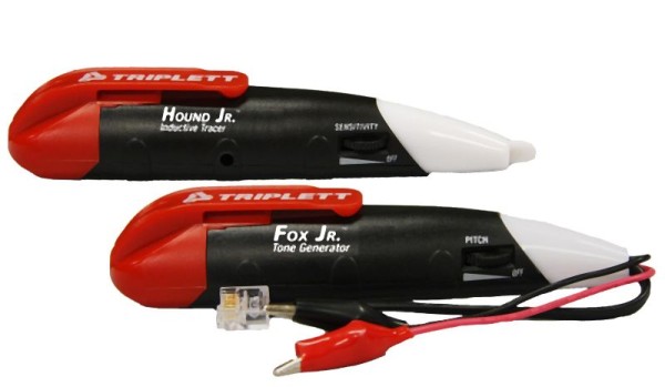 Triplett Fox and Hound Jr Compact Tone & Probe Kit, 3375