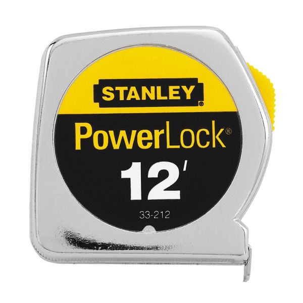 Stanley 12 ft. PowerLock Tape Rule, 33-212