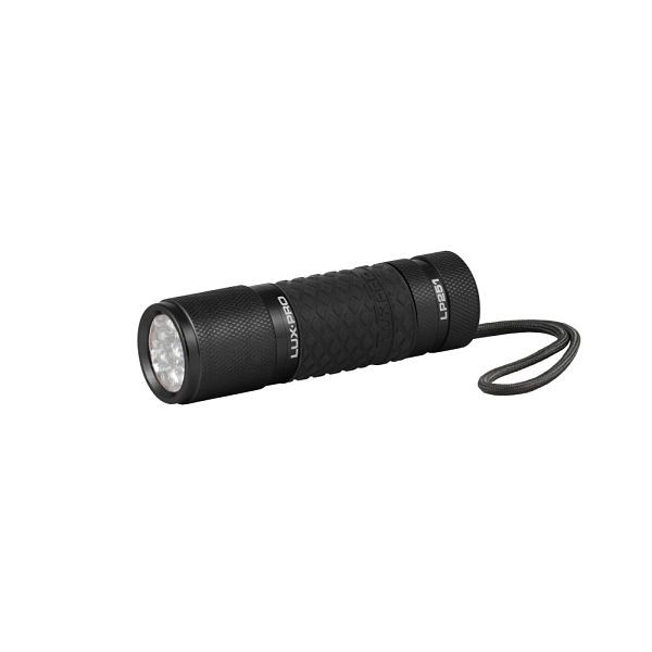 LUXPRO Rubberized Compact Extreme-9 Flashlight, 45 Lumens, LP251C