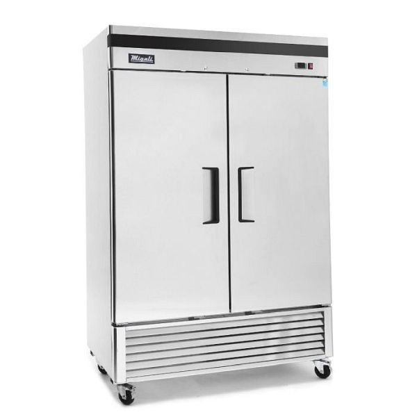 Migali 2 Door Reach-In Refrigerator, 39.5"x31.5"x83.2" (WxDxH), All natural, R290, C-2RB-35-HC