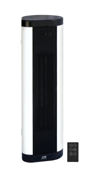 Sunpentown PTC Fan Tower/Baseboard Style Heater with Remote (Vertical or Horizontal use), SH-1516D