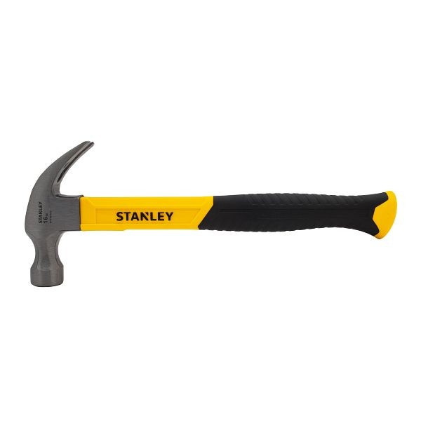 Stanley 16 oz Curve Claw Fiberglass Hammer, STHT51512