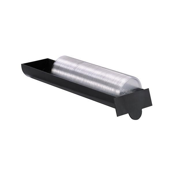 Dispense Rite Optional lid chute insert for WR-CT Series (does not fit in WR-CT-OVHRD) - Black Polystyrene, WR-CT-LID