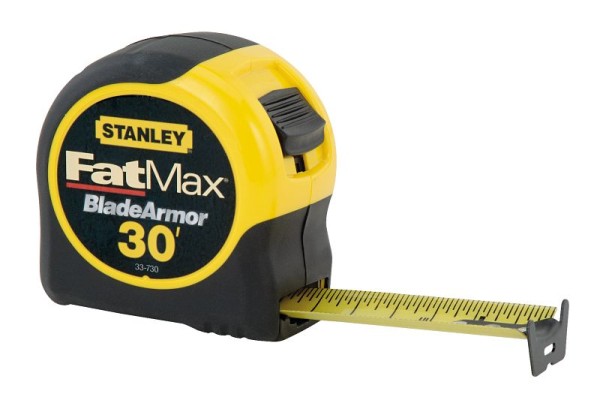 Stanley Tape Rule with BladeArmor Coating 1-1/4" x 30 ft., 33-730